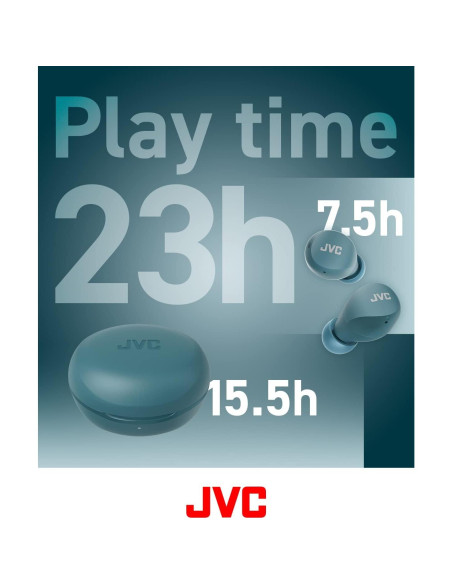 Auriculares Inalámbricos JVC Gumy Mini Verde Bluetooth 5.1