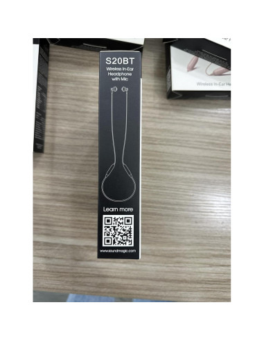 Auriculares Bluetooth SoundMAGIC S20BT In-Ear 20Hrs Negro