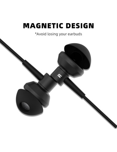 Auriculares Bluetooth SoundMAGIC S20BT In-Ear 20Hrs Negro