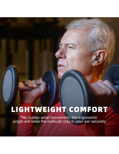 Auriculares Bluetooth SoundMAGIC S20BT In-Ear 20Hrs Negro