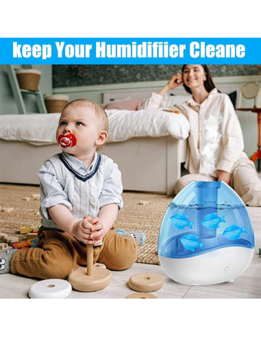 12 Limpiadores de Tanque de Humidificador Kevskq HK-24