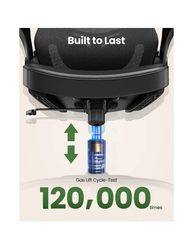 Silla de Oficina Ergonómica Marsail MSOC5 con Soporte Lumbar