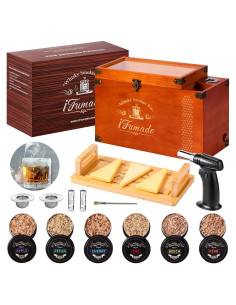 Kit de Ahumador Eléctrico iFumado SI2 para Whisky y Comida 2 en 1