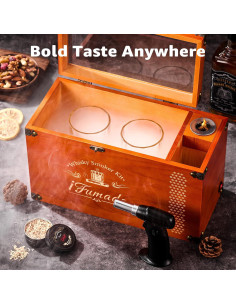 Kit de Ahumador Eléctrico iFumado SI2 para Whisky y Comida 2 en 1 2