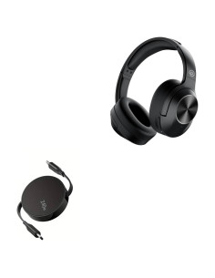 Cable USB Tipo-C Retráctil BoxWave PD miniSync 240W - Negro