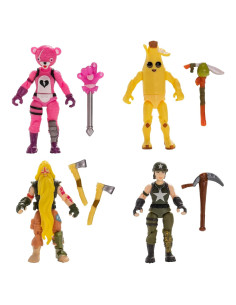 Figuras de Acción Fortnite Jazwares Modo Escuadrón 4 Pack