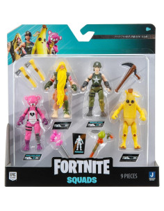 Figuras de Acción Fortnite Jazwares Modo Escuadrón 4 Pack 2