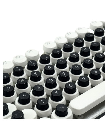 Etiquetas de Teclado Silicona LikoSpark 72 PCS Negro