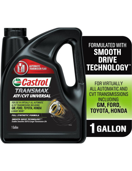 Fluido de Transmisión Automática Castrol Transmax ATF/CVT 3.79L