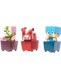 Paquete de 3 Figuras Mini Minecraft Mattel - 103g 2