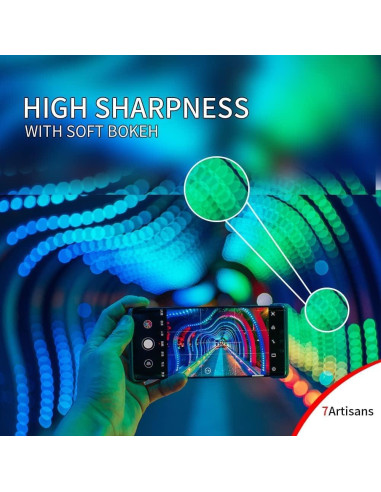 Lente Gran Angular 7artisans 25mm F0.95 para Cámaras Sin Espejo