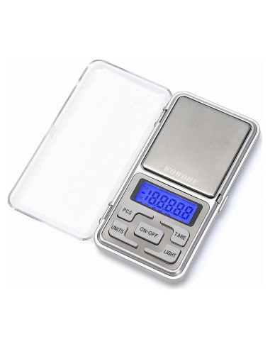 Escala Digital de Cocina WOWOHE 500g Alta Precisión Portátil