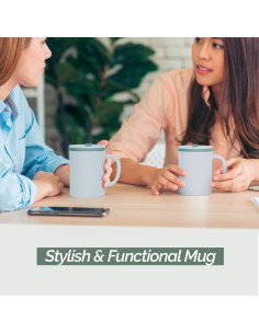 Taza de escritorio Copco 0.47L - Aislamiento doble pared, BPA libre 2