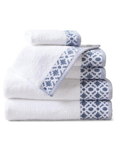 Juego de Toallas de Lujo 100% Algodón Market & Place - 6 Piezas