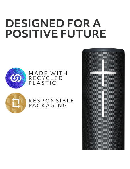 Altavoz Bluetooth Ultimate Ears Boom 4 Impermeable 15h Negro