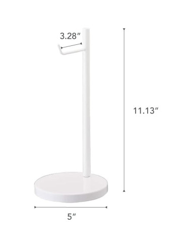Soporte para Auriculares Yamazaki - Base Redonda Acero 28 cm