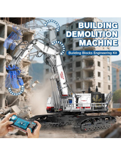 Bloques de Construcción Excavadora Mould King 17062 RC 4195PCS 2