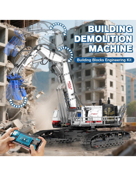 Bloques de Construcción Excavadora Mould King 17062 RC 4195PCS