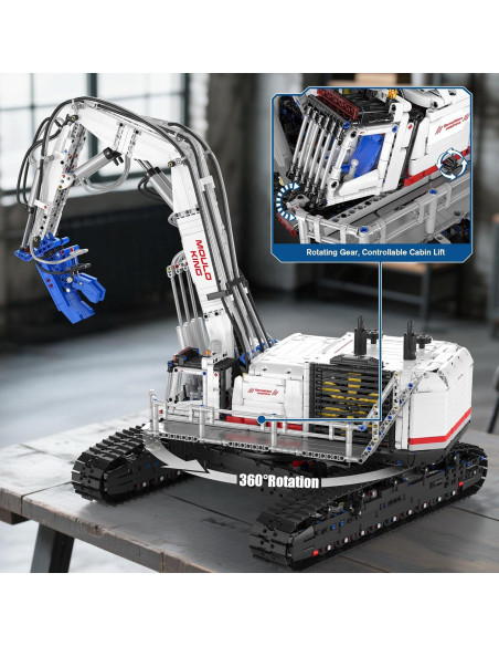 Bloques de Construcción Excavadora Mould King 17062 RC 4195PCS