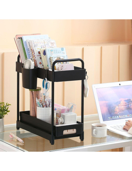 Estante Deslizante Doble Capa Botion para Debajo del Fregadero