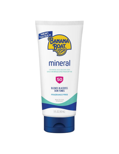 Loción Solar Mineral Banana Boat SPF 50 - 150ml