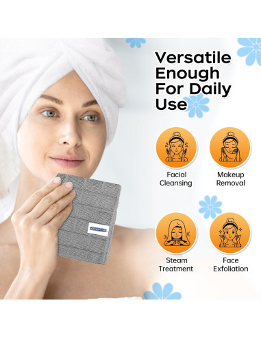 HOMERHYME Pañales de Microfibra 12 Unidades Gris Suaves