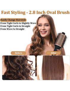 Cepillo Secador de Cabello USbelff HB-846 3 en 1 Voluminizador 2