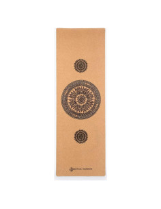 Alfombrilla de Yoga de Corcho Shakti Warrior Mandala 183x61cm