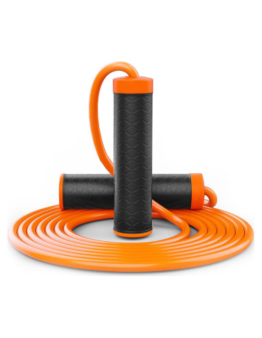 Cuerda de Salto con Peso Ajustable qiyeyeye para Fitness