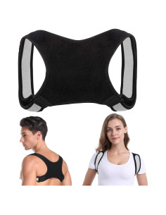 Corrector de Postura Ajustable EGLGCC para Espalda y Cuello