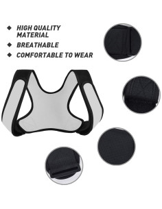 Corrector de Postura Ajustable EGLGCC para Espalda y Cuello 2