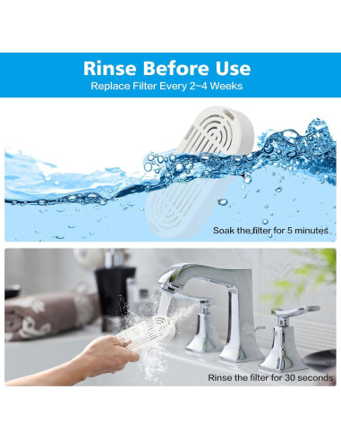 Filtro de agua para gatos Daoxuan - Paquete de 6+6 unidades