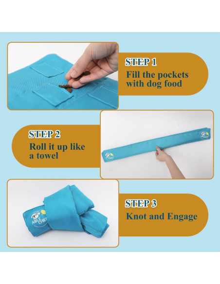 Juguete Snuffle para Perros Ablechien KL018 - 10 Bolsillos Juguete Snuffle para Perros Ablechien KL018 - 10 Bolsillos