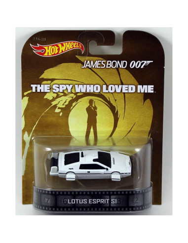 Conjunto de 5 coches Hot Wheels Retro - Zoolander, Anchorman, Simpsons, 90210, Bond