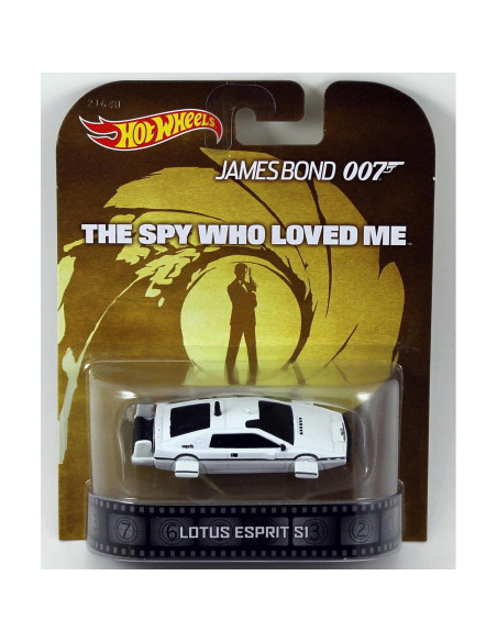 Conjunto de 5 coches Hot Wheels Retro - Zoolander, Anchorman, Simpsons, 90210, Bond