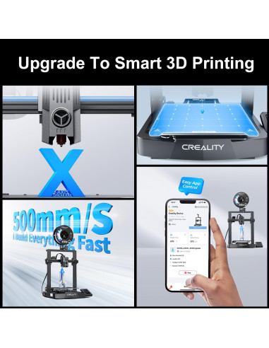 Impresora 3D Creality Ender 3 V3 KE - Alta Velocidad 500 mm/s