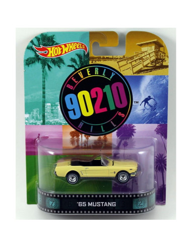 Conjunto de 5 coches Hot Wheels Retro - Zoolander, Anchorman, Simpsons, 90210, Bond
