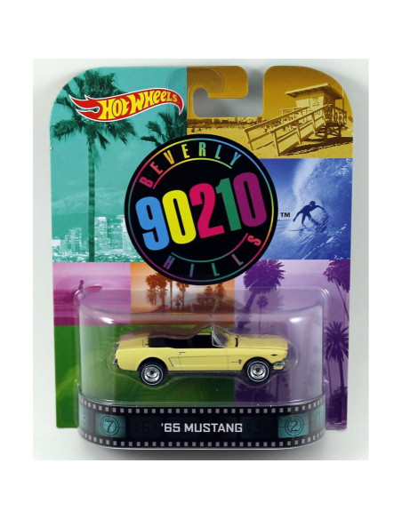 Conjunto de 5 coches Hot Wheels Retro - Zoolander, Anchorman, Simpsons, 90210, Bond
