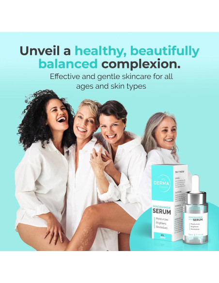 Suero Facial Niacinamida 5% My Derma Dream 30 ml x3