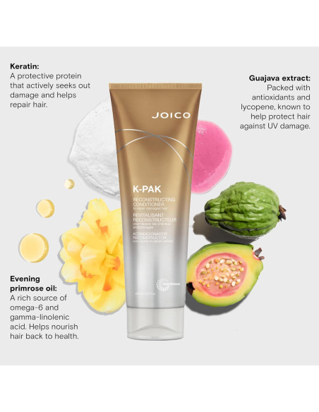 Acondicionador Reconstruyente Joico K-PAK 250 ml - Brillo y Suavidad