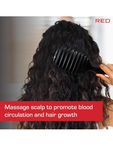 Cepillo Desenredante Curl & Care Ivy - Suave para Todo Cabello