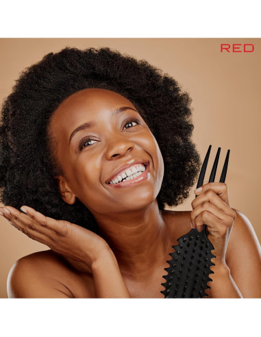 Cepillo Desenredante Curl & Care Ivy - Suave para Todo Cabello