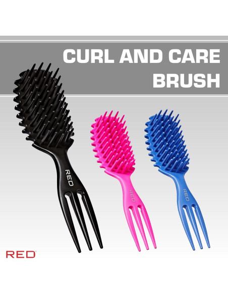 Cepillo Desenredante Curl & Care Ivy - Suave para Todo Cabello