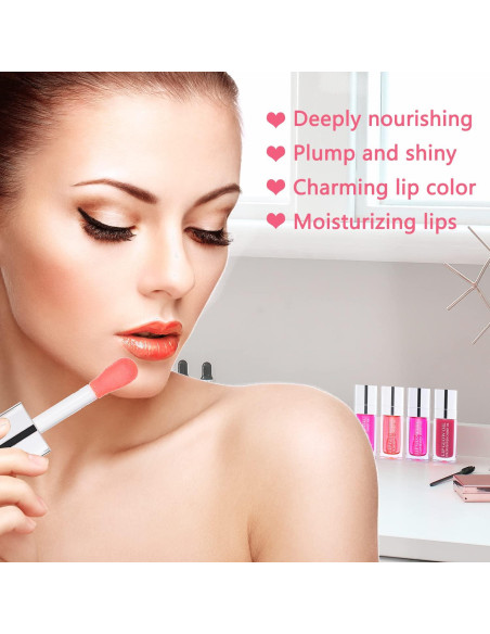 Aceite de Labios Brillante Sea-Maid 8ml Hidratante No Pegajoso