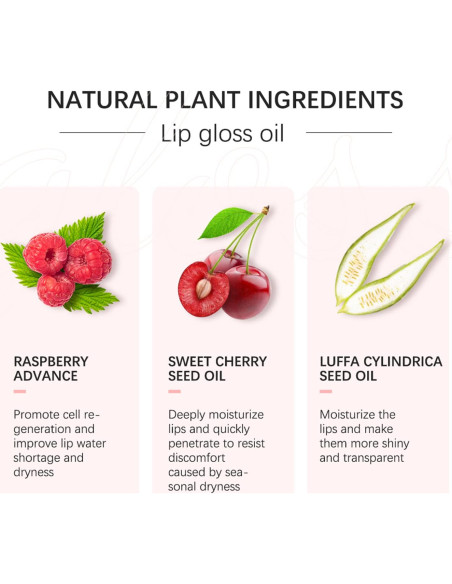 Aceite de Labios Brillante Sea-Maid 8ml Hidratante No Pegajoso