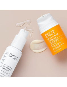 Exfoliante Gel AHA 8% Paula's Choice + Hidratante C5 5% Vitamina C 2