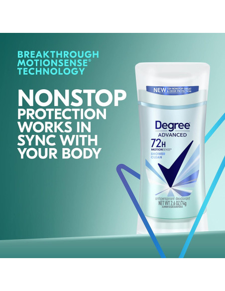 Desodorante Antiperspirante Degree Advanced 72 Horas 73.71 g
