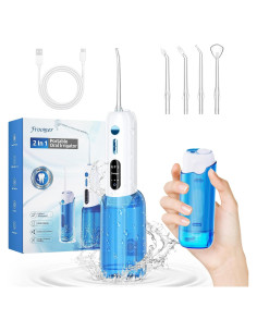 Hilo Dental de Agua Froomer P11S 3 Modos 2 Tanques 450ml