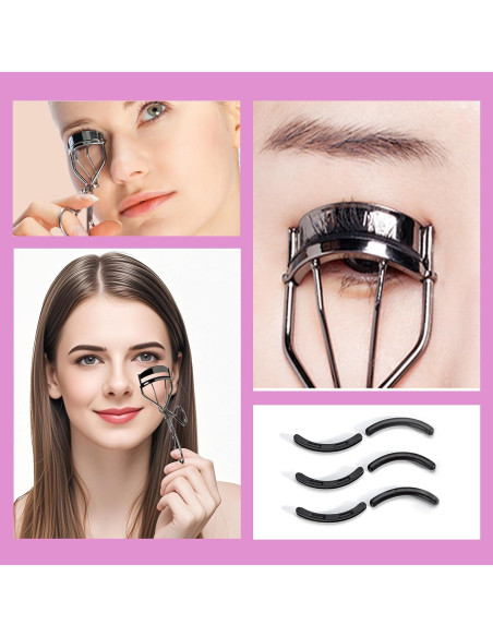 Recargas de Rizadores de Pestañas ZOFLIN - 24 Almohadillas Silicona