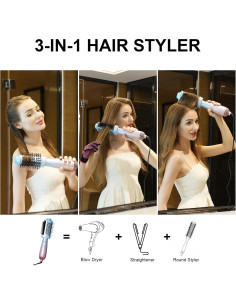 Cepillo Secador 3-en-1 BEAUTYOVO KD312 - Calor Ajustable 2